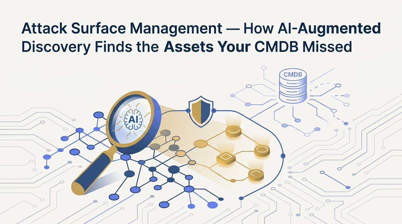 Attack Surface Management — AI ช่วยค้นหา Asset ที่ CMDB ของคุณพลาดไปได้ยังไง