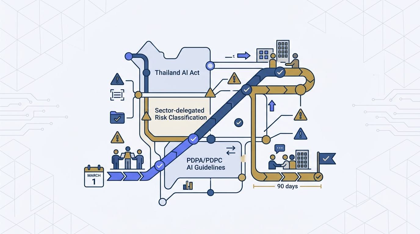 Thailand's AI Act in Practice: a compliance map for enterprise teams (April 2026)